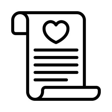 Düz simge, vektör illüstrasyonu 