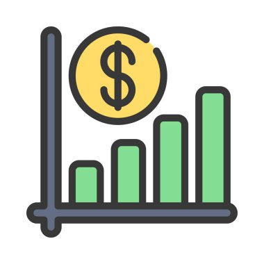 Artan Kâr kavramı konsept vektör çizimi