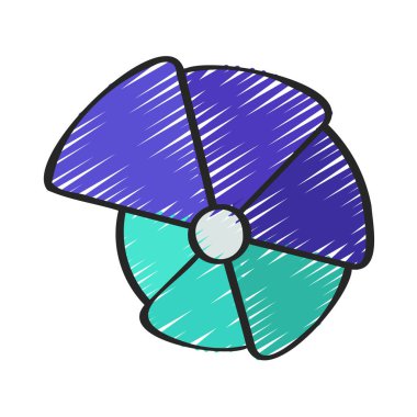 Artan Turta Çizelgesi beyaz arkaplanda izole edildi. Mali ve iş konsepti.