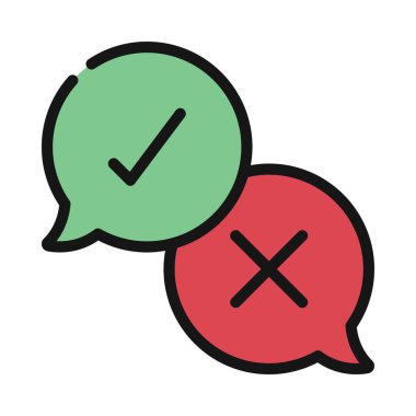 İletiler web simgesi vektör illüstrasyonu