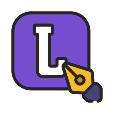 Uygulama Tasarım simgesi, vektör illüstrasyonu 