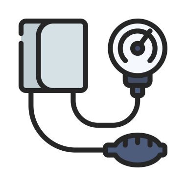 Kan basıncı testi ekipmanı, vektör