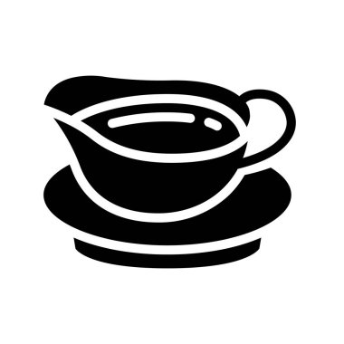 Sos düz simgesi, vektör illüstrasyonu 