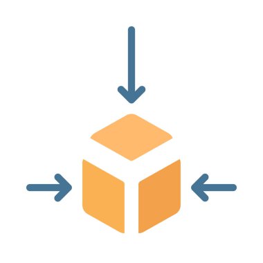 Engelleme zinciri vektör çizgisi simgesi tasarımı