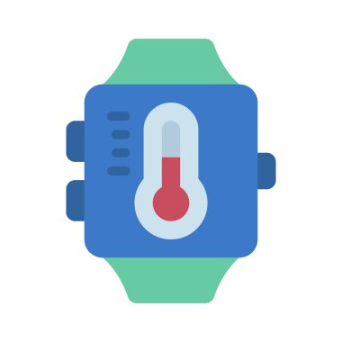 Akıllı Saat Isıtma simgesi illüstrasyonu 