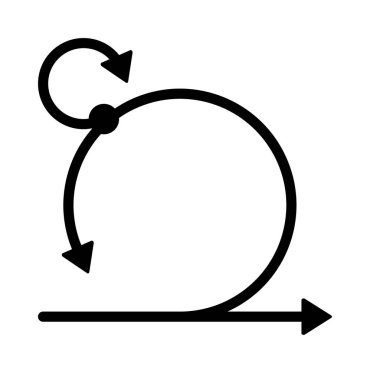 Scrum simgesi, vektör illüstrasyonu basit tasarım
