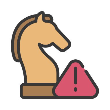 strateji web simgesi vektör illüstrasyonu