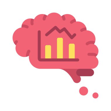 Pazar Bilgisi Web simgesi vektör illüstrasyonu