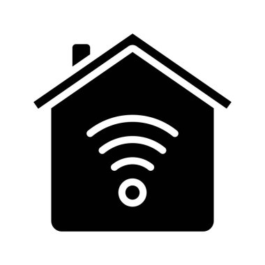 Smart Home icon, vector illustration 