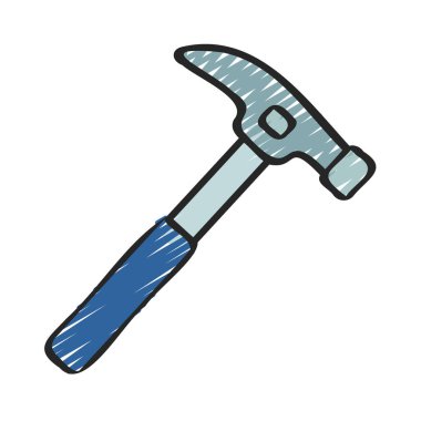 Pençe Çekici web simgesi vektör illüstrasyonu