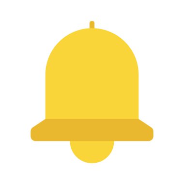 Kişisel ve ticari kullanım için Bell vektör simgesi bildirim