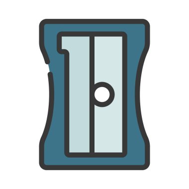 Keskinleştirici ağ simgesi, vektör illüstrasyonu       