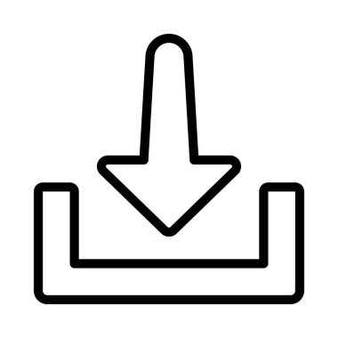 vektör ince çizgi simgesi indir