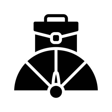 İş Performans Web simgesi vektör illüstrasyonu