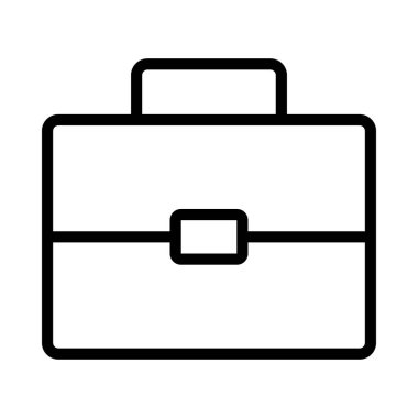 Evrak Çantası'nı web simge vektör çizim