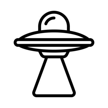 Bilim Kurgu simgesi vektör resimleme arkaplanı 