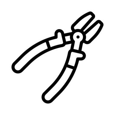 Pense aracı simgesi, vektör illüstrasyonu 