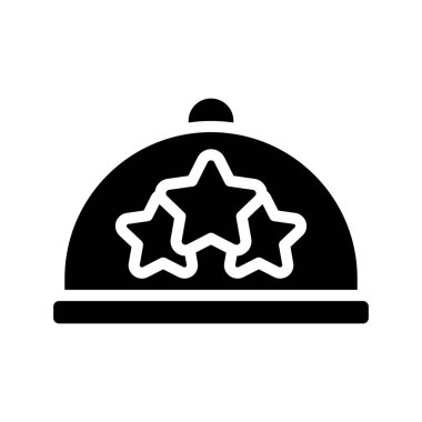 Oda Servisi Web simgesi vektör illüstrasyonu