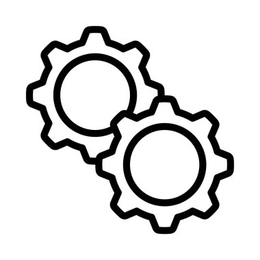  Cog Wheels vektör çizimi tasarımı