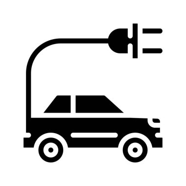 Sürdürülebilir Elektrik Ağı vektör çizimi