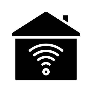 Smart Home icon, vector illustration 