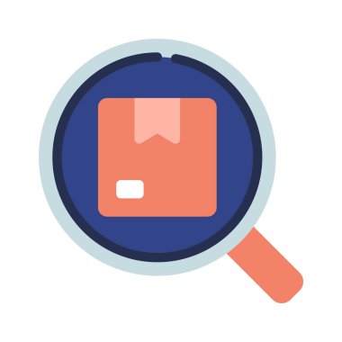 Tedarikçi web simgesi vektör illüstrasyonu