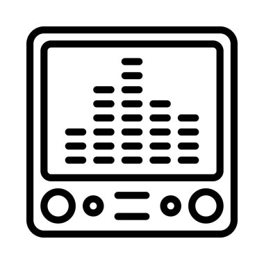 Düz biçimli müzik simgesi 