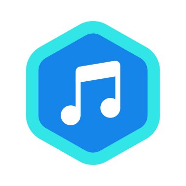 Müzik kavramı simge vektör çizim