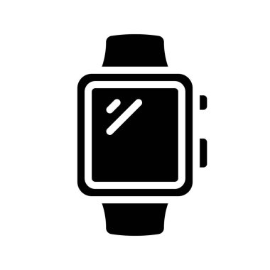 akıllı saat simge vektör illüstrasyonu 