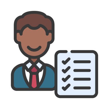 Özellik Sahibi ikon vektör illüstrasyon tasarımı