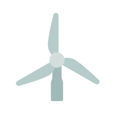 Yel değirmeni Güç Ağı vektör çizimi