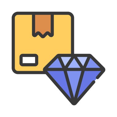 Ürün Değer simgesi vektör illüstrasyon tasarımı