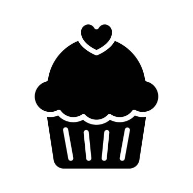 Kek vektör ikonu çizimi 