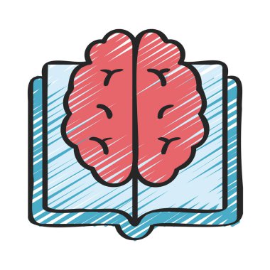 Bilgi web simgesi düz tasarım, vektör illüstrasyonu