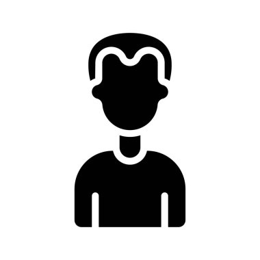 Adam baş Avatar karakter simgesi