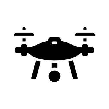 Drone web simge vektör çizim