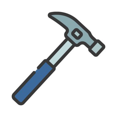 Pençe Çekici web simgesi vektör illüstrasyonu