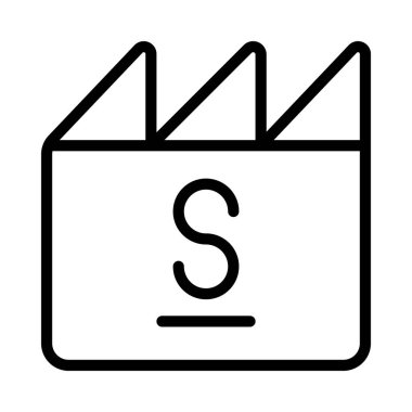 Tedarikçi web simgesi vektör illüstrasyonu