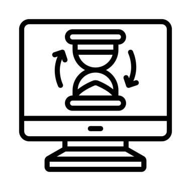 Oran simgesi vektör illüstrasyon tasarımını tazele