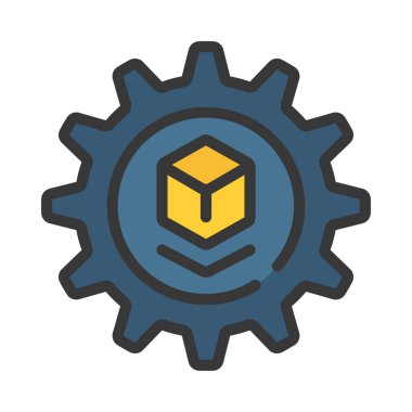 AR Yapılandırma ikonu vektör illüstrasyon tasarımı