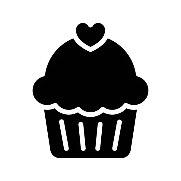 Muffins Vektor Ikon Vektor Illustration — Stock vektor