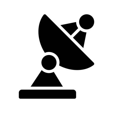 uydu web simge vektör çizim