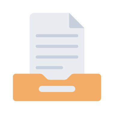 Dosya simgesi, vektör illüstrasyonuName