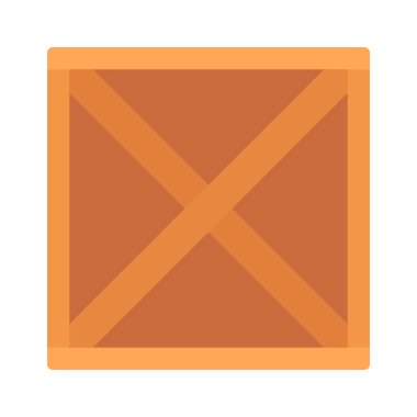 Teslimat kutusu vektör simgesi 