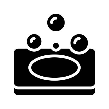 sabun simgesi, vektör illüstrasyonu basit tasarım