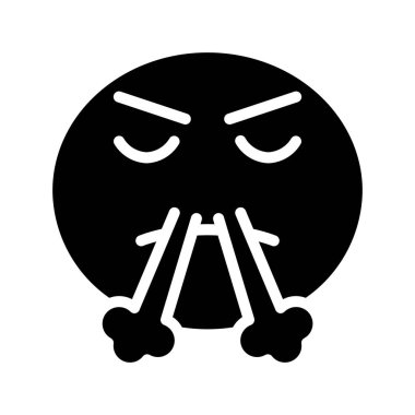 şirin yüz ifadeleri, vektör illüstrasyonu basit tasarım 