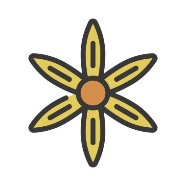 ayçiçeği izole edilmiş ikon vektör illüstrasyon tasarımı