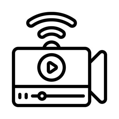 çizgi film karalama Live Stream tasarımı