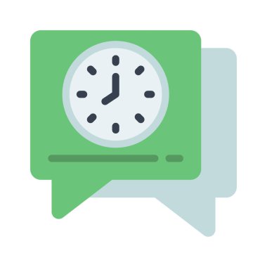 İletiler web simgesi vektör illüstrasyonu