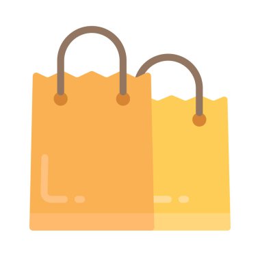 alışveriş web simgesi vektör illüstrasyonu